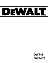 DeWalt DW746X Data papier