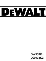 DeWalt Akku-Stichsäge DW 933 K Handleiding