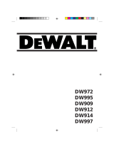 DeWalt DW972 Data papier