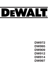 DeWalt DW997 Handleiding