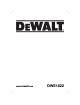 DeWalt DWE1622K Handleiding