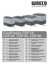 Waeco CoolFreeze CDF18, CDF26, CDF36, CDF46 Handleiding