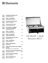 Dometic CE 88-FZ + Grill (Version EK11) Handleiding