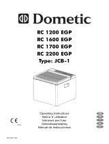Dometic RC1200EGP, RC1600EGP, RC1700EGP, RC2200EGP Handleiding