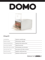 Domo Digital Dörrautomat „DO353VD“, Beige de handleiding