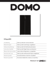 Domo DO934SBS Kühl-gefrierkombination de handleiding
