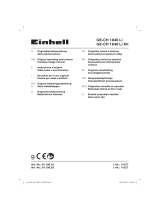 Einhell Expert Plus GE-CH 1846 Li-Solo Handleiding