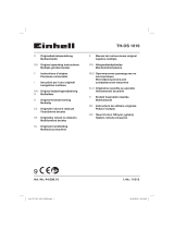 EINHELL TH-OS 1016 Handleiding