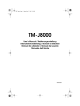 Epson TM-J8000 Handleiding