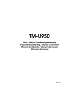 Epson TM-U950 Handleiding