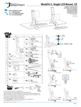 Ergotron WorkFit-S, Single LD Sit-Stand Workstation Handleiding