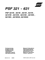 ESAB PSF 321CW Handleiding