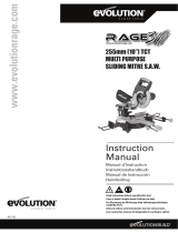 Evolution Power Tools Rage32551 Handleiding