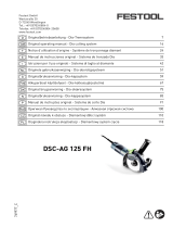 Festool DSC-AG 125 FH-Plus Handleiding