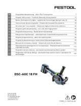 Festool DSC-AGC 18-125 FH 5,2 EBI-Plus Handleiding