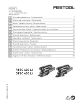 Festool RTSC 400 3,1 I-Plus Handleiding