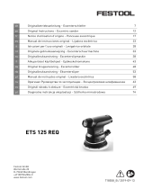 Festool ETS 125 REQ-Plus Handleiding