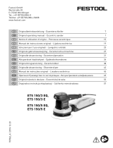 Festool Exzenterschleif ETS 150/5 EQ-Plus Handleiding