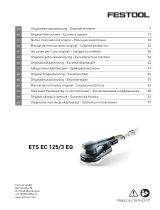 Festool ETS EC 125/3 EQ-Plus Handleiding