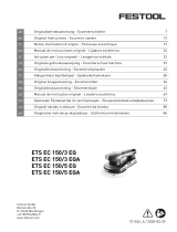 Festool ETS EC 150/3 EQ-Plus Handleiding