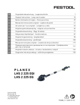 Festool PLANEX LHS 2 225 EQ Handleiding