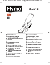 Flymo Corded Lawnmower 1000W and 230W Grass Trimmer Handleiding