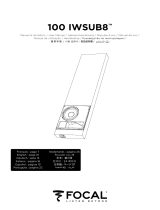Focal 100 IWSUB8 Handleiding