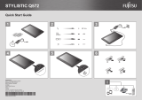 Fujitsu Stylistic Q572 Snelstartgids