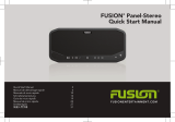 Fusion Panel-Stereo Snelstartgids
