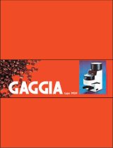 Gaggia 8002 Handleiding