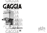 Gaggia Machine Baby Dosata Handleiding