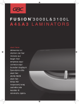 GBC Fusion 3000L A3 Handleiding