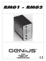 Genius RMG1 RMG2 Handleiding