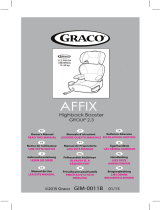 Graco Affix Group 2/3 Car Seat Handleiding