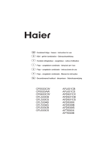 Haier CFE533CW Handleiding