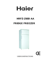 Haier HRFZ-250D Handleiding