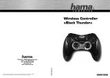 Hama 51836 Wireless Controller Black Thunder PS3 de handleiding