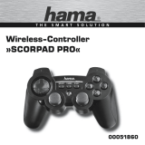 Hama 51860 Scorpad Pro Wireless Controller PS3 de handleiding