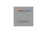 Hamilton Watch Automatic and Quartz Chronograph Handleiding