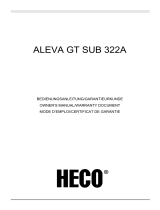 Heco Aleva GT Sub 322 A Handleiding