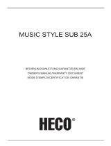 Heco Music Style Sub 25 A Handleiding