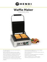 Hendi 212103 Waffle Maker Handleiding