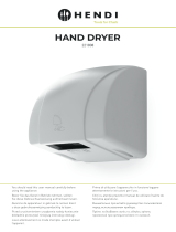 Hendi 221808 Hand Dryer Handleiding