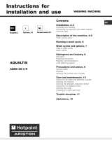 Hotpoint AQ9D 68 U H (EU) /A Gebruikershandleiding