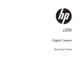 HP PhotoSmart C200 Handleiding