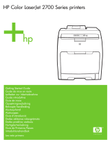 HP (Hewlett-Packard) Color LaserJet 2700 Printer series Handleiding