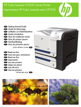 HP Color LaserJet CP3520 Printer Series Handleiding