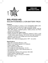 HQ SOL-PC011 Handleiding