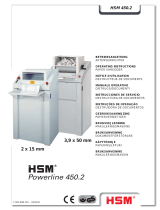HSM Classic 450.2 2x15mm Handleiding