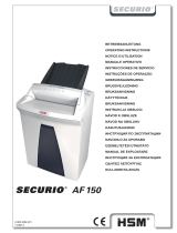 HSM Securio AF 150 0.78 x 11mm Handleiding